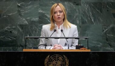 Meloni all'Onu: «Israele ha superato i limiti a Gaza. Mosca? Ha calpestato il trattato dell'Onu»