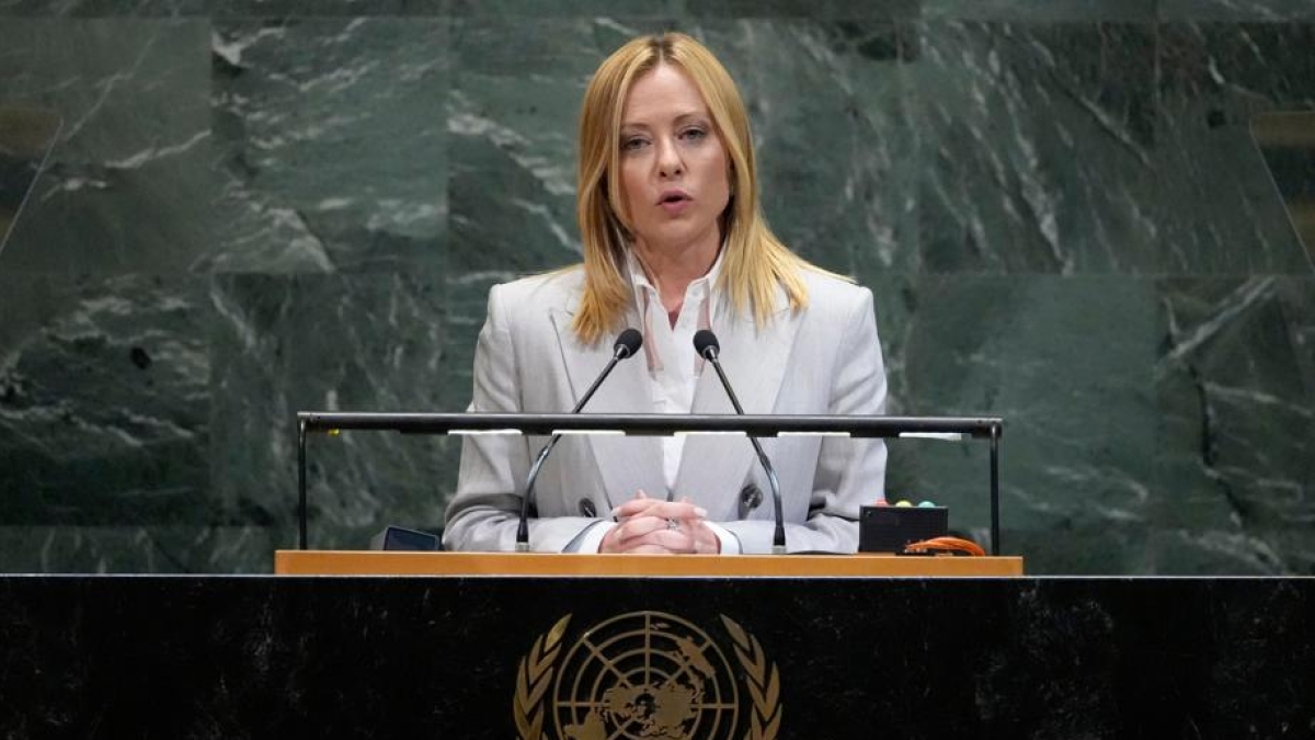 Meloni all'Onu: «Israele ha superato i limiti a Gaza. Mosca? Ha calpestato il trattato dell'Onu»