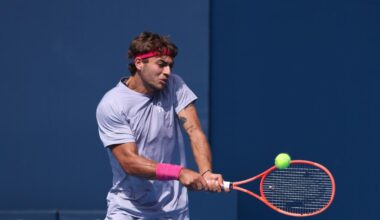 Tennis, Cobolli batte Rublev 7-6 6-3 a Pechino