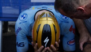 Mondiali ciclismo, Evenepoel e la sella rotta. E quella nuova non va bene