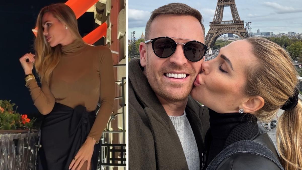 Ilary Blasi e Bastian Muller a Parigi: baci e selfie di coppia