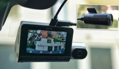 la migliore dashcam provata sinora, 3 canali e sensori Sony 4K