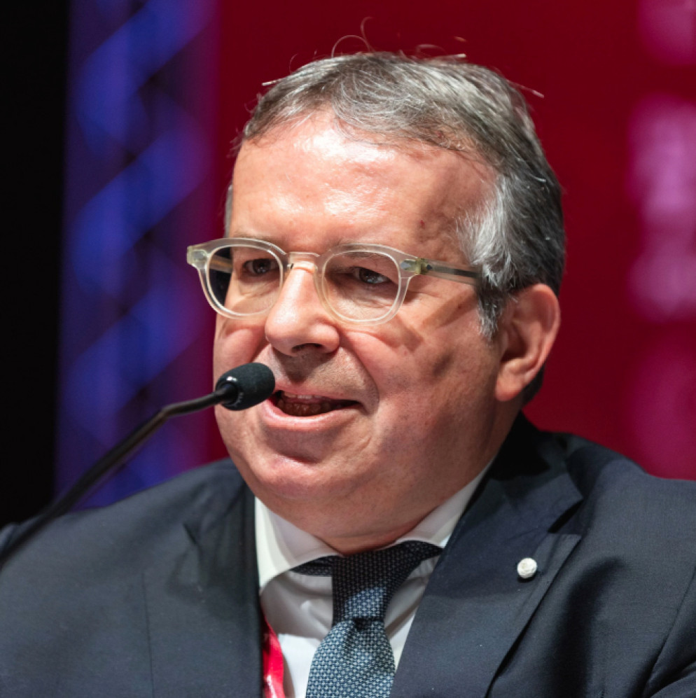 Il presidente Loris Sonego