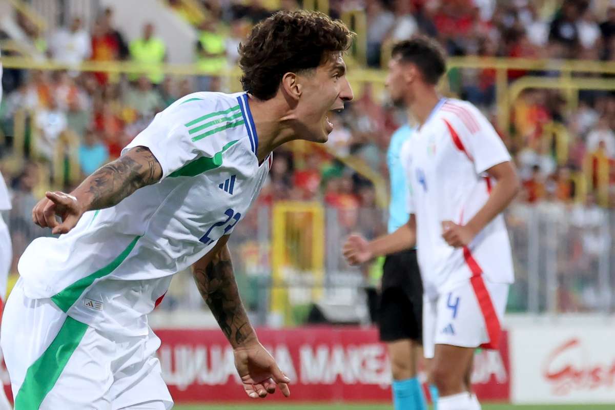 Marianucci regala la vittoria all'Under 21 azzurra