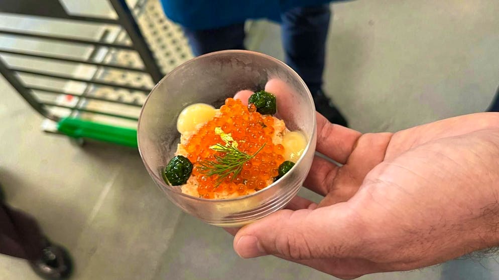 Gate Gourmet 2025. Sì, anche il caviale e la foglia d'oro vengono serviti ad alta quota.