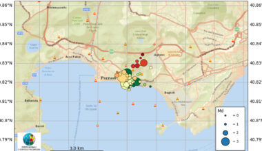 avvertita dal centro città a Pozzuoli, in 24 ore 120 eventi sismici