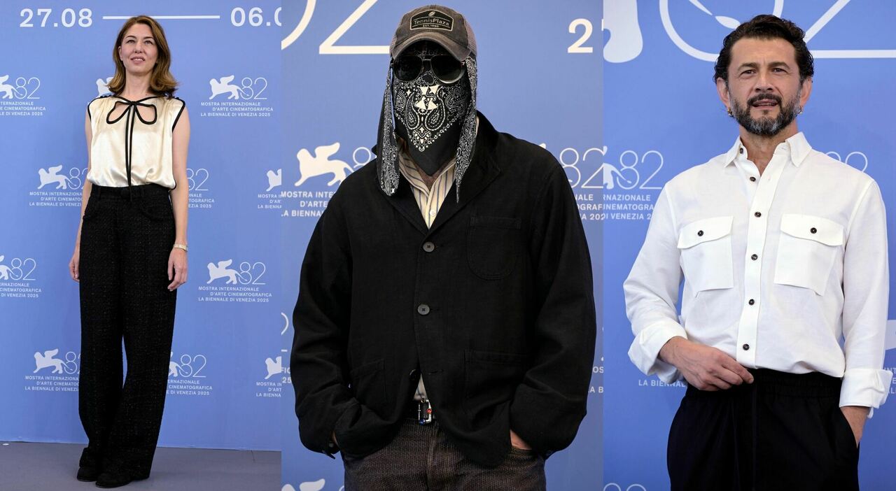 Venezia 2025, pagelle look 2 settembre: Sofia Coppola lady Chanel (8), Stilzz a volto coperto (8,5), Vinicio Marchioni che stile (9) - Il Messaggero