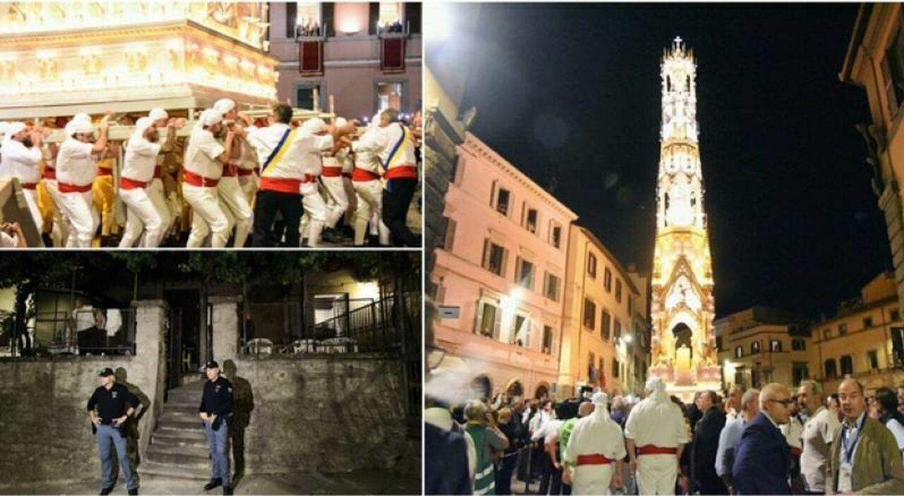 due turchi fermati con mitra e pistole pronti a sparare sulla folla