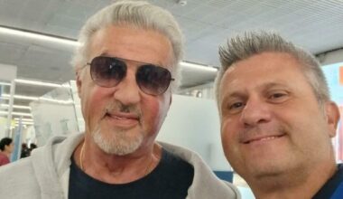 Sylvester Stallone a Napoli, il divo di Hollywood atterrato all'aeroporto di Capodichino