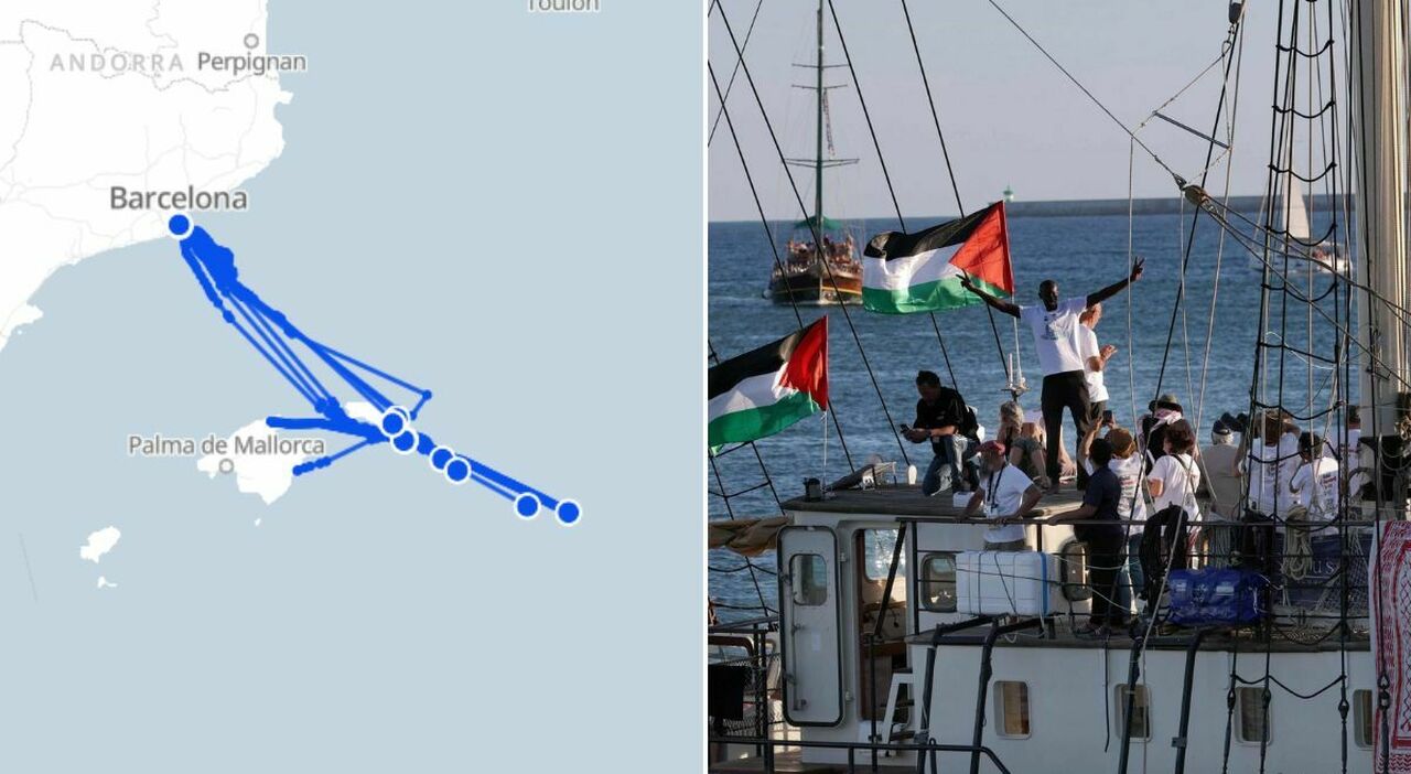 Global Sumud Flotilla, il tracker: come seguire il viaggio delle navi (in tempo reale), dove si trovano ora e chi c'è a bordo - Il Messaggero