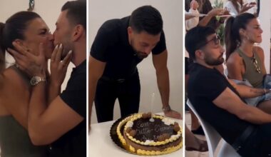 Giovanni Pernice compie 35 anni, la festa a sorpresa organizzata da Bianca Guaccero e la dolce dedica: «Ti auguro il meglio»
