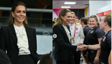 Kate Middleton bionda, il nuovo look (super chic) alla Coppa del Mondo di rugby: il tailleur McQueen e la borsa Chanel da 5mila euro - Il Messaggero