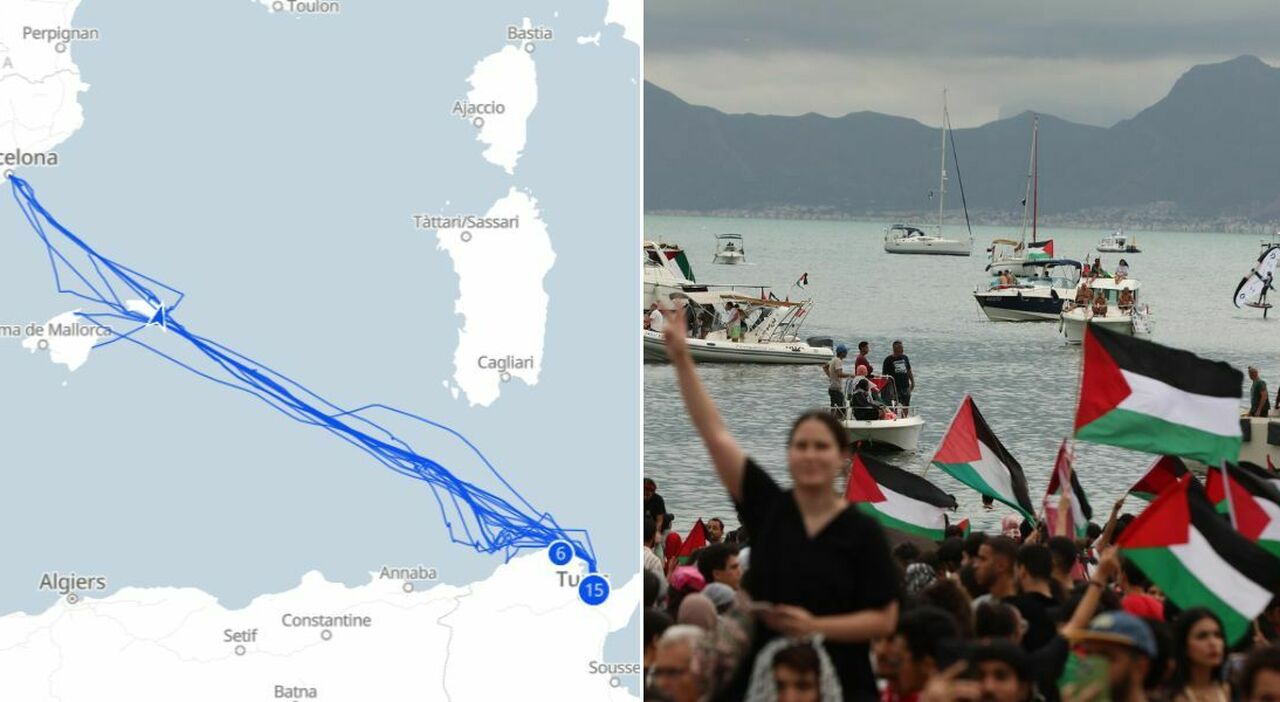 Flotilla, live tracker: dove si trovano le navi ora, la partenza degli italiani da Siracusa, gli attacchi con i droni - Il Messaggero