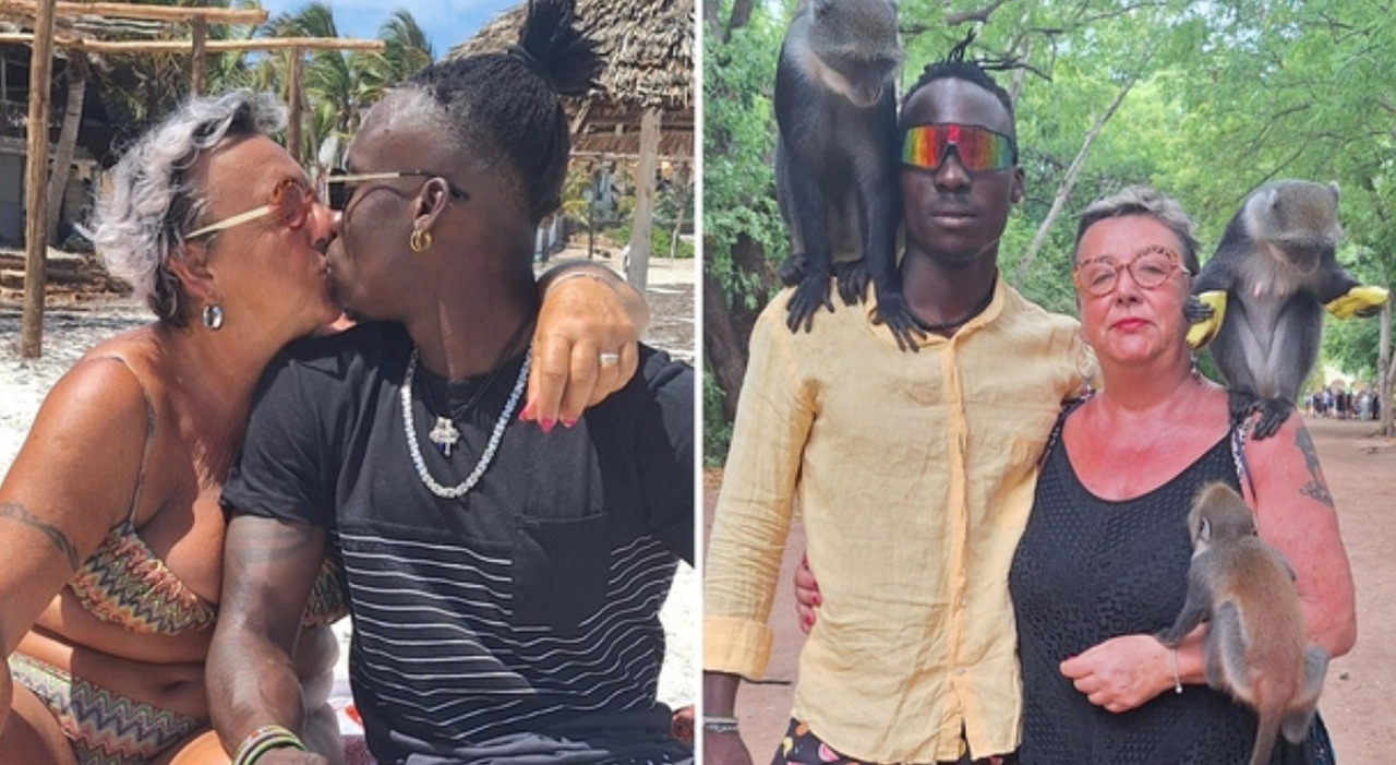 Viaggio in Kenya, Simona si innamora a 64 anni: «Ho sposato Jonathan in 7 mesi. Con un marito così giovane mi sento viva» - Il Messaggero