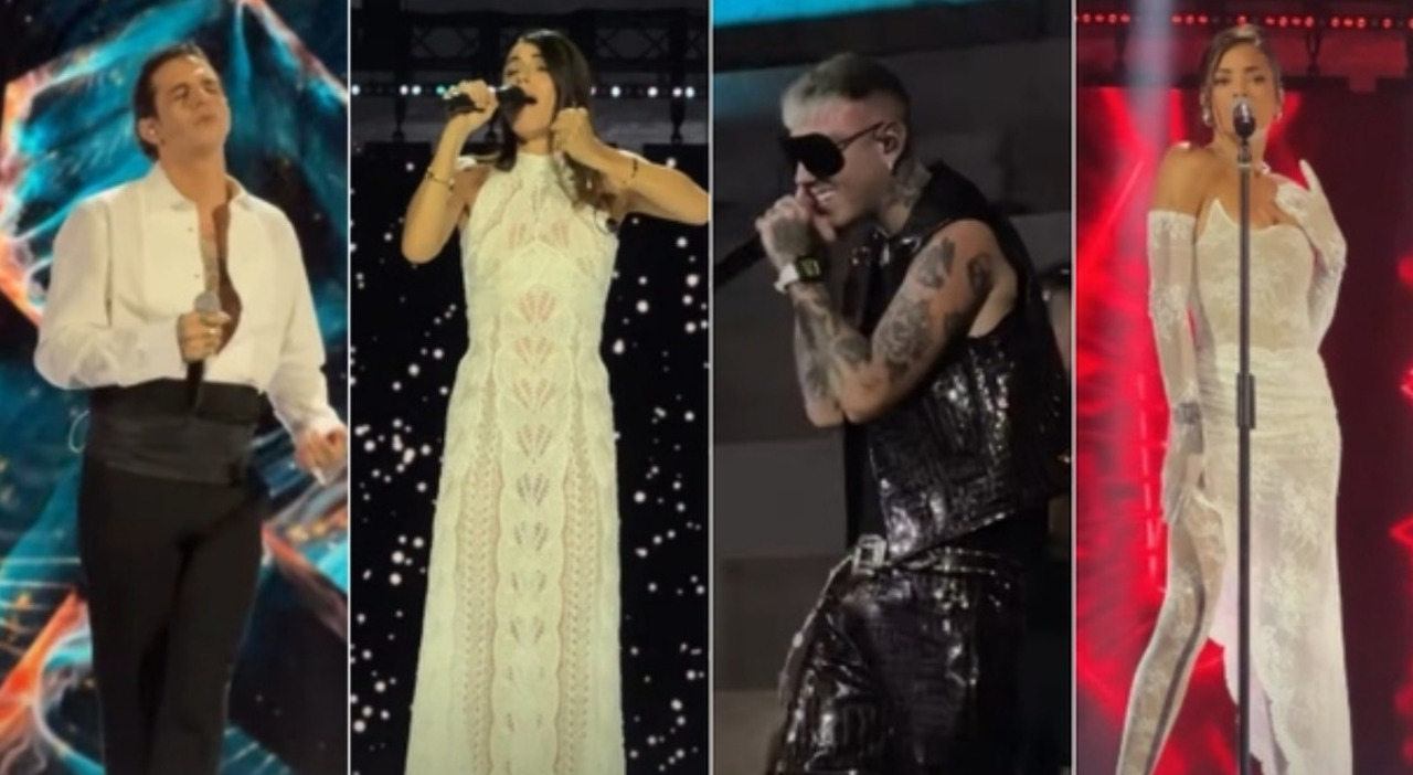 Tim Music Awards, pagelle look: Giorgia osa in bianco (9), Elodie too much (5), Achille Lauro passione flamenco (8) - Il Messaggero