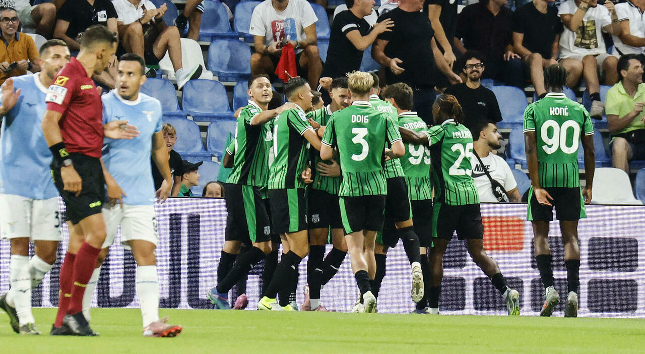 Sassuolo-Lazio 1-0, le pagelle: Castellanos (5) poco ispirato, Fadera (7) decisivo dalla panchina, Dele-Bashiru (4) impalpabile - Il Messaggero