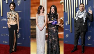 Emmy 2025, pagelle look: Jenny Ortega vestita di pietre (10), Javiem Bardem con la kefiah (8), Lauren Graham e Alexis Bledel, il ritorno... - Il Messaggero