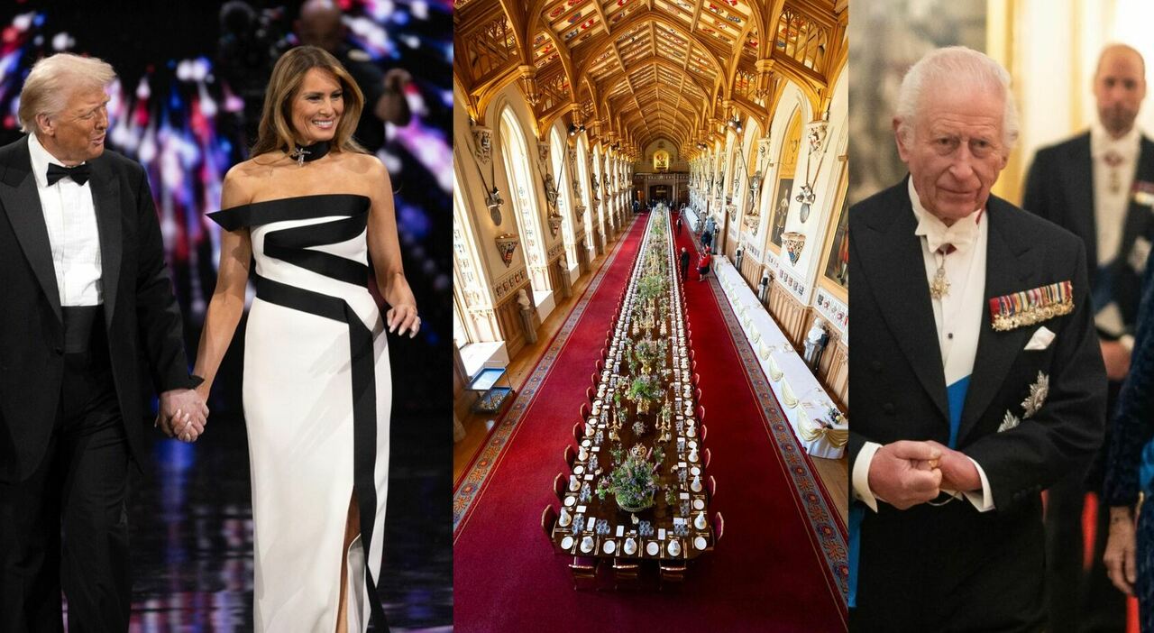 Trump e Melania a Londra, Kate e William li accoglieranno a Windsor. Come sarà la cena di Stato: il menù, gli ospiti, gli abiti e i... - Il Messaggero