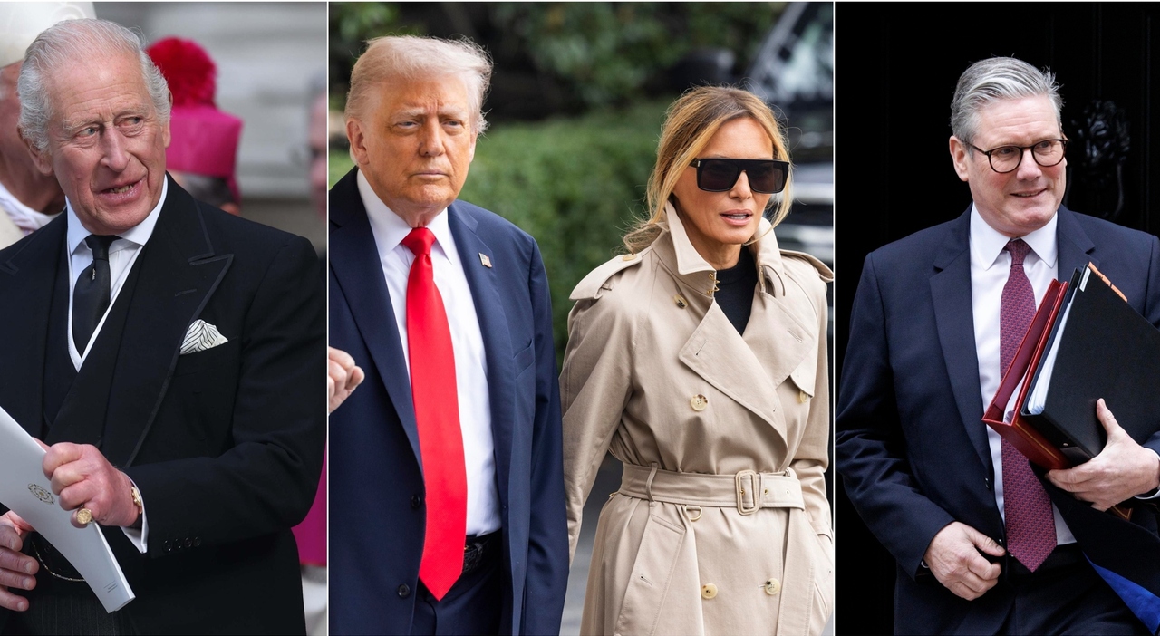 Trump, la visita di Stato a Londra con Melania: la parata in carrozza, il pranzo con la famiglia reale e il vertice con Starmer. Il... - Il Messaggero