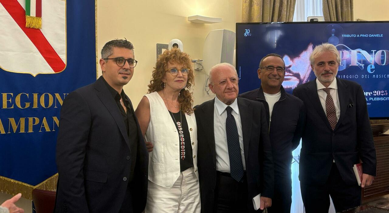 Pino è, presentato il maxi evento al Plebiscito: il cast ufficiale e i duetti - Il Mattino