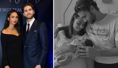 la compagna Thessa Lacovich ha partorito. «Benvenuto al mondo amore nostro»