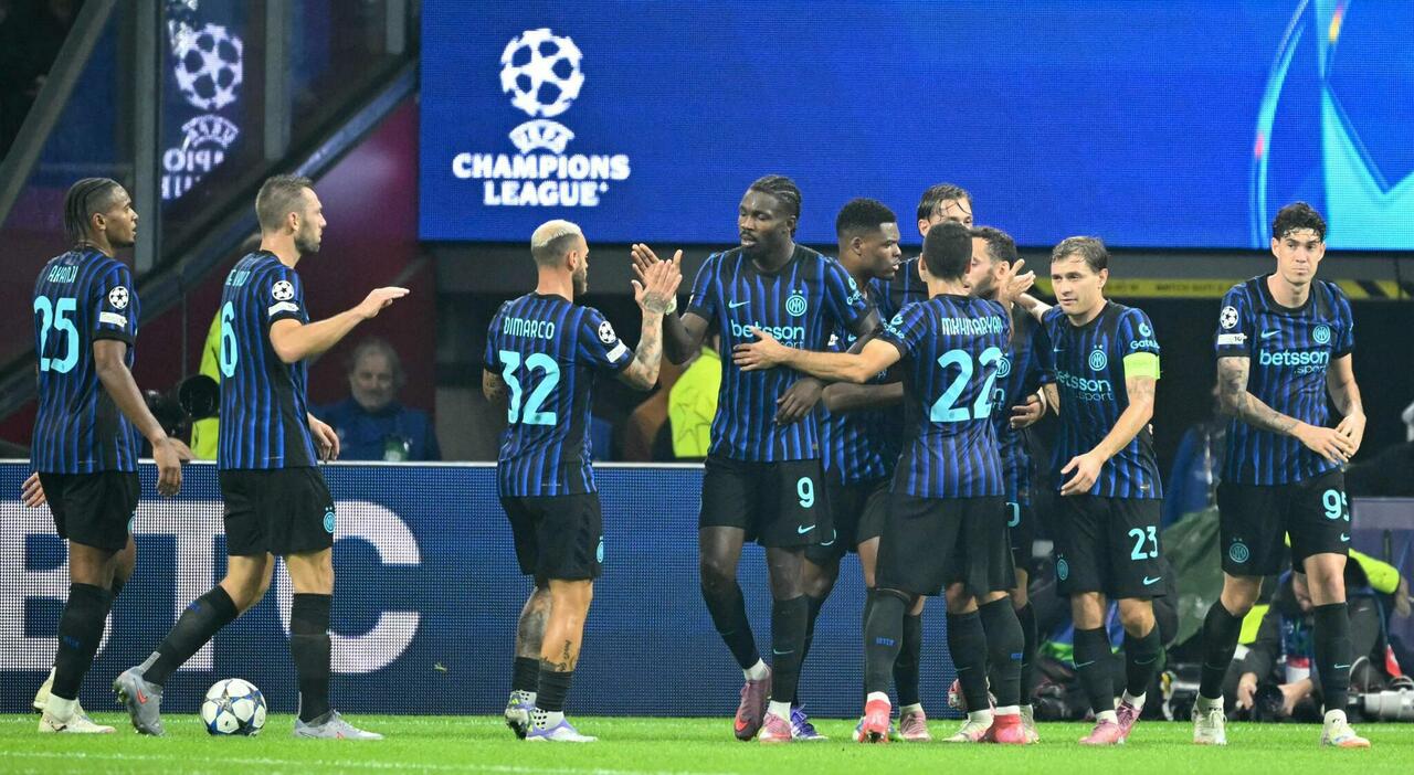 Champions League, la classifica delle italiane dopo la prima giornata: l’unica vittoria è dell’Inter
