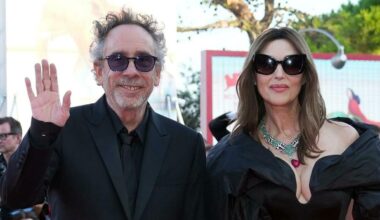 Monica Bellucci e Tim Burton si separano, l'annuncio della decisione «con grande rispetto e affetto reciproco»