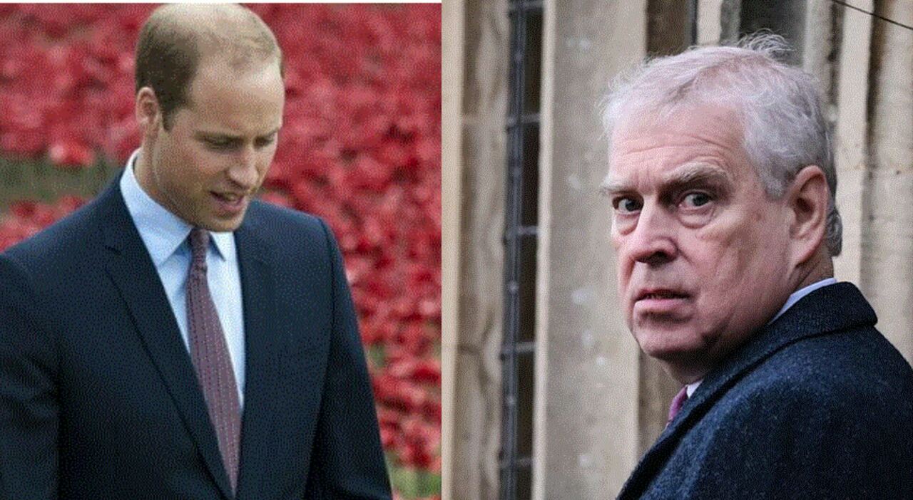 Principe Andrea, il commento (imbarrazzante) che ha fatto infuriare William al funerale della duchessa di Kent: ecco cosa ha detto