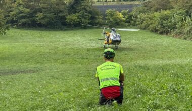 a dare l'allarme la compagna che non lo vedeva arrivare. Il base jumper 43enne trovato dopo ore di ricerche