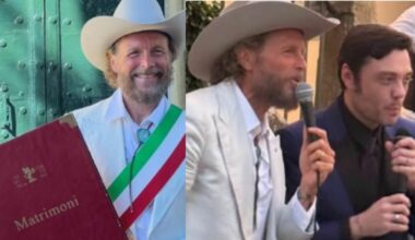 Jovanotti e Tiziano Ferro, show (a sorpresa) al matrimonio dell'amico Emiliano Segatori: Lorenza celebra le nozze, poi il duetto inedito - Il Messaggero