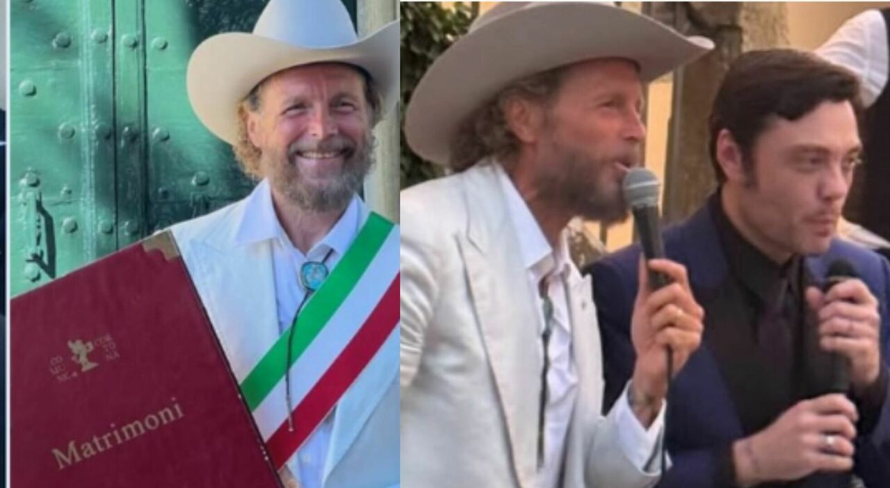 Jovanotti e Tiziano Ferro, show (a sorpresa) al matrimonio dell'amico Emiliano Segatori: Lorenza celebra le nozze, poi il duetto inedito - Il Messaggero