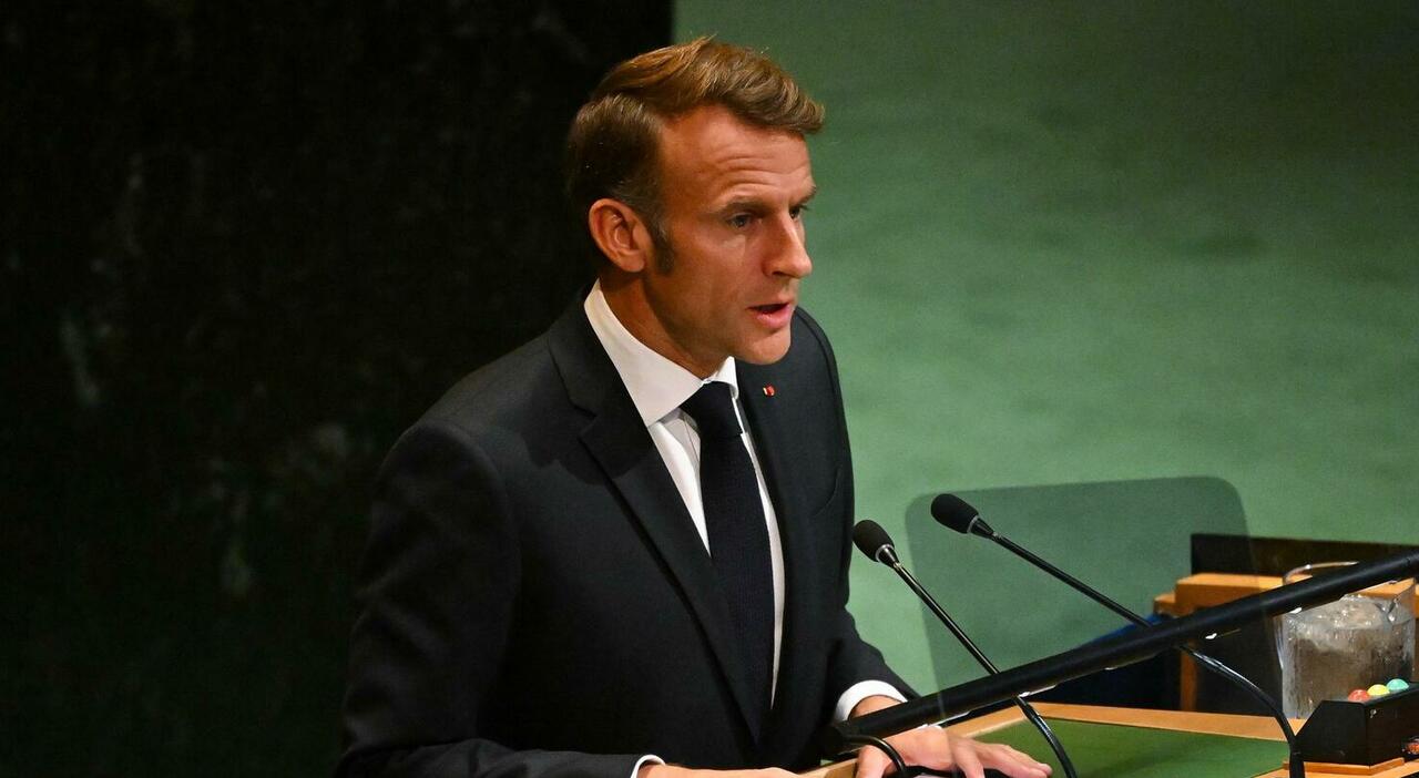 Onu, Macron riconosce la Palestina: «Niente giustifica la guerra a Gaza». Usa e Israele: «Regalo ad Hamas» - Il Messaggero
