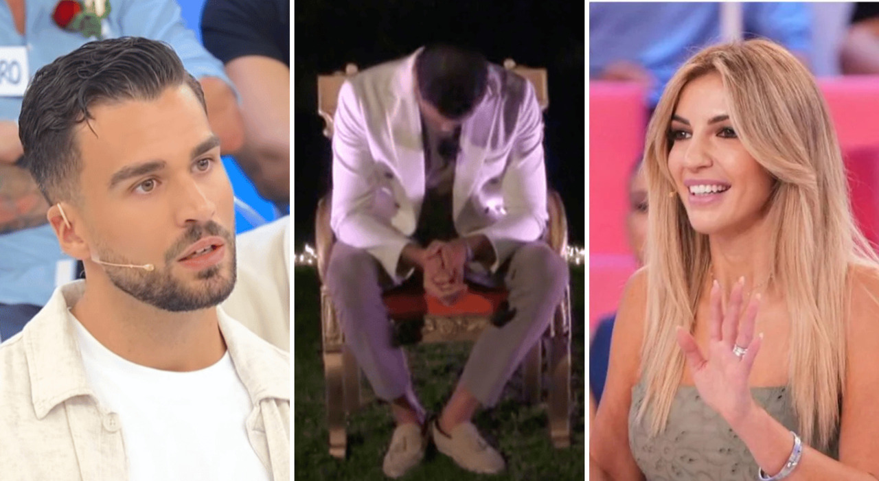 Rosario, il trono di Uomini e Donne finisce prima di cominciare: Lucia lo smaschera in studio e Maria De Filippi lo caccia - Il Messaggero