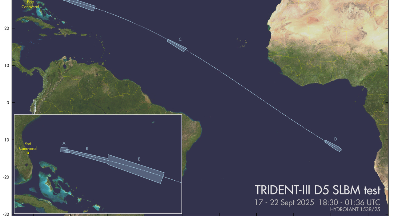 gittata di 12.000 km (e la Cina dista soli 3.200 km)