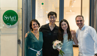 Dagli Usa per promettersi amore eterno in una galleria d'arte di Sorrento