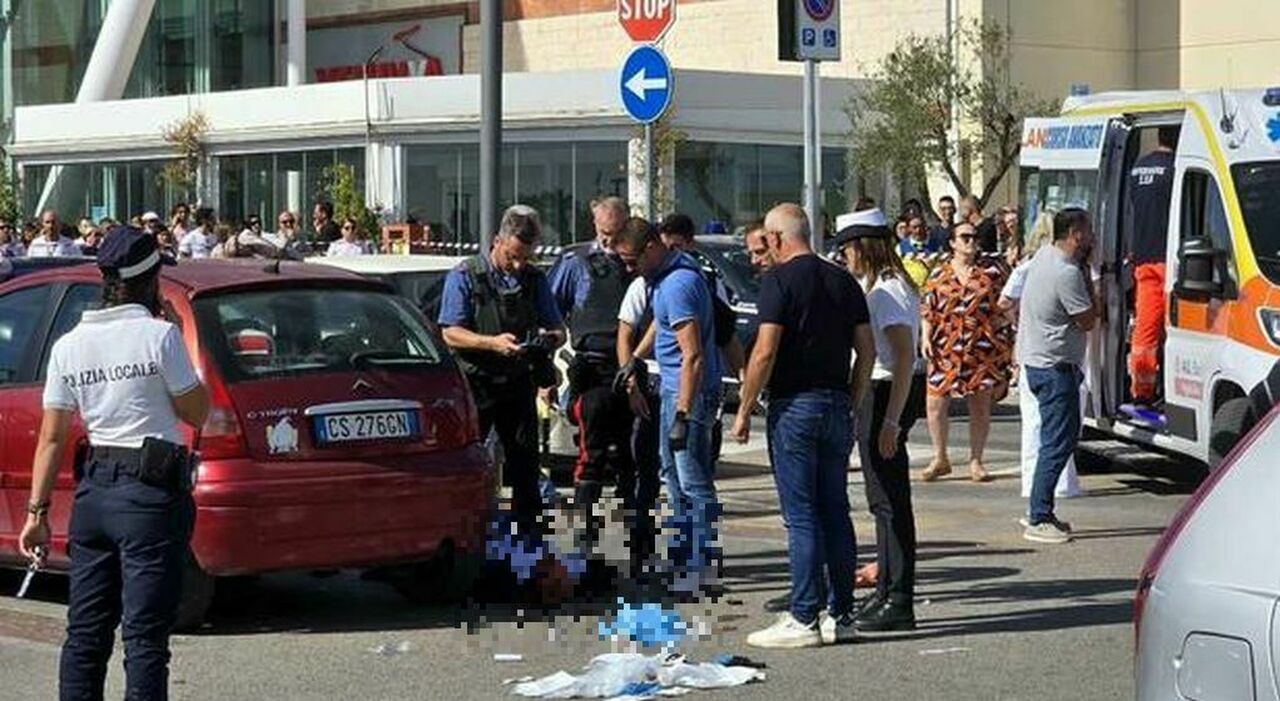 due feriti, grave un carabiniere in pensione