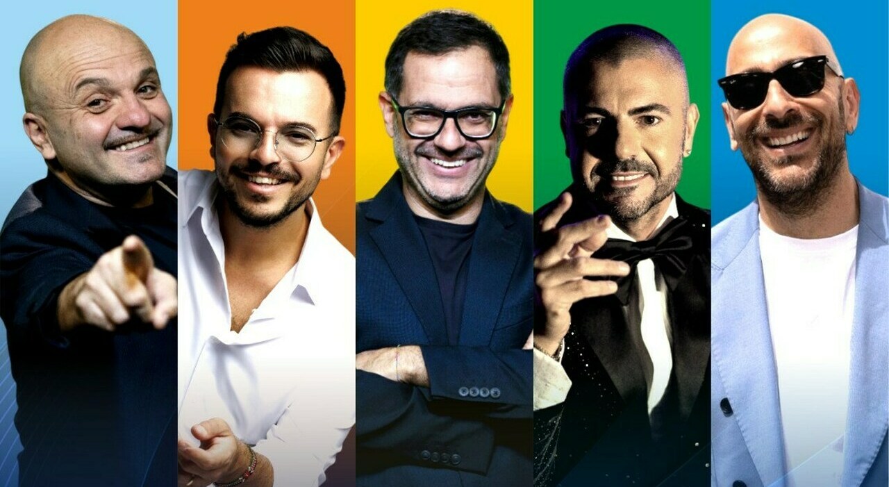 parata di vip a Portici per un grande show sul lungomare