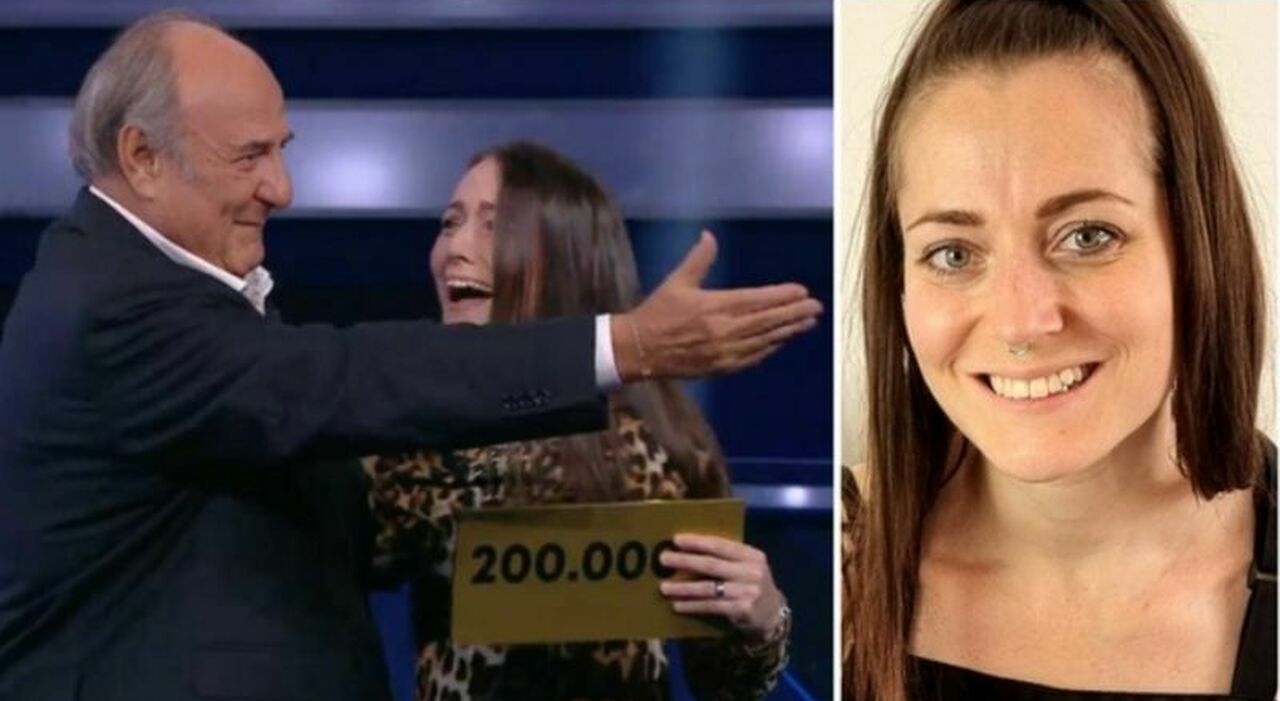 La Ruota della Fortuna, Veronica Succo vince 200mila euro: Gerry Scotti in lacrime. Chi è l'operaia 33enne: «Nonna mi ha aiutata»