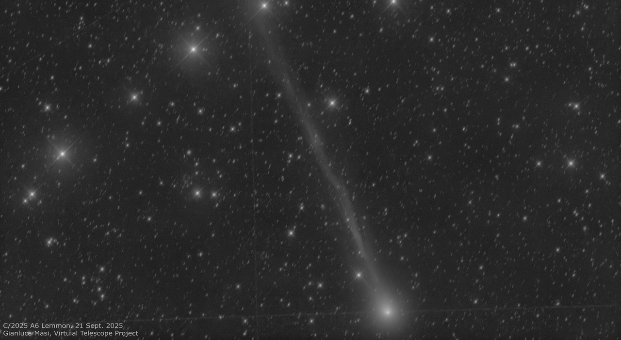 Cometa C/2025 Lemmon sopra l'Italia. Entro un mese visibile a occhio nudo: sarà un passaggio unico