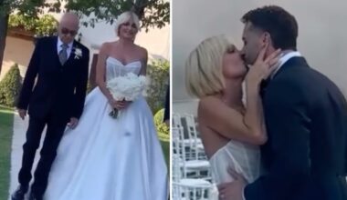 l'abito della sposa, l'emozione dello sposo e il ruolo delle gemelline Ginevra e Penelope