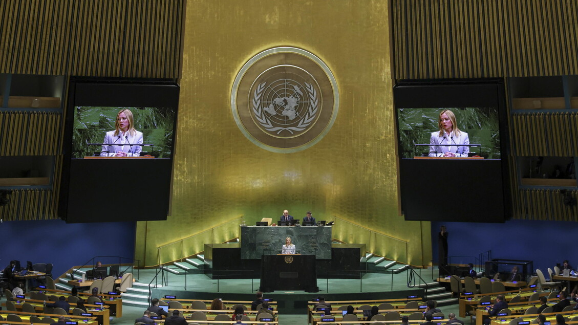 Meloni all'Onu sferza Israele, 'superato il limite' - Notizie