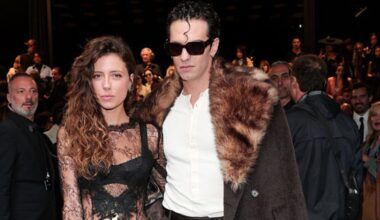 Milano Fashion Week 2025, Achille Lauro e Celeste Dalla Porta sono la coppia del momento