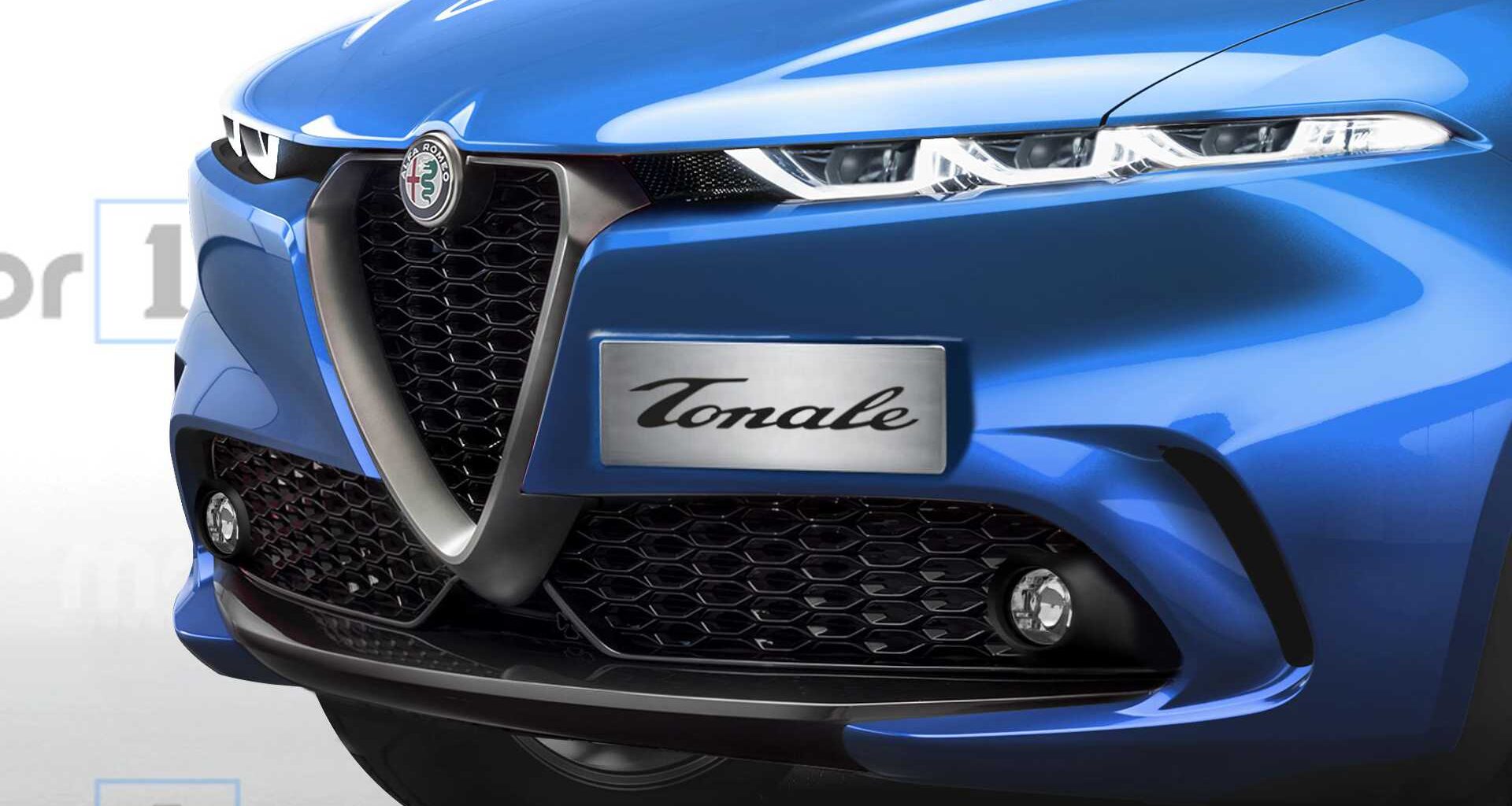 Alfa Romeo Tonale render Motor1.com