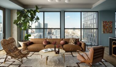 Un appartamento moderno che rende omaggio a Gio Ponti e Carlo Scarpa