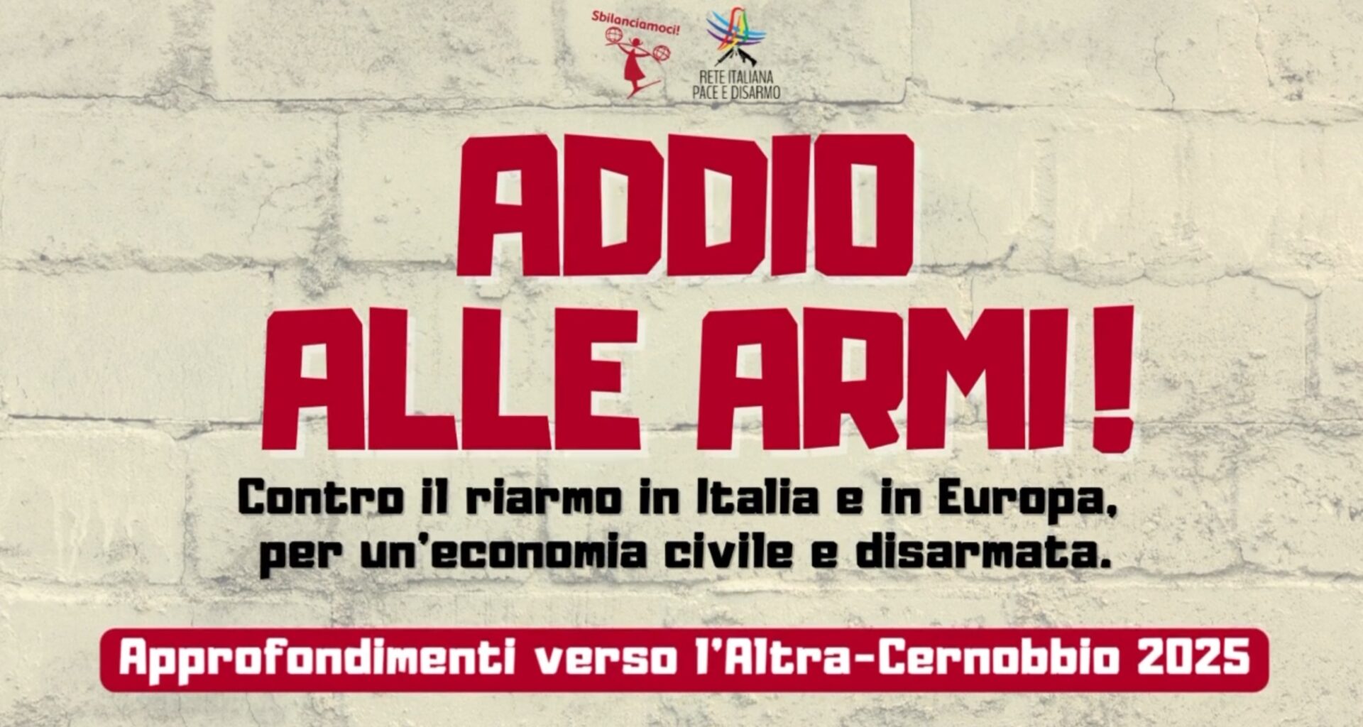 Addio alle armi: quali priorità economiche e sociali al posto dello spreco del riarmo