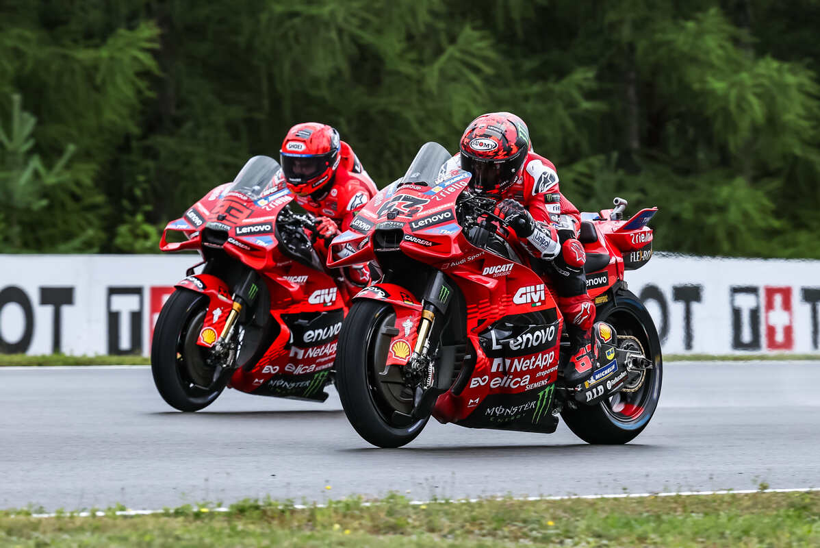 Bagnaia e Marquez