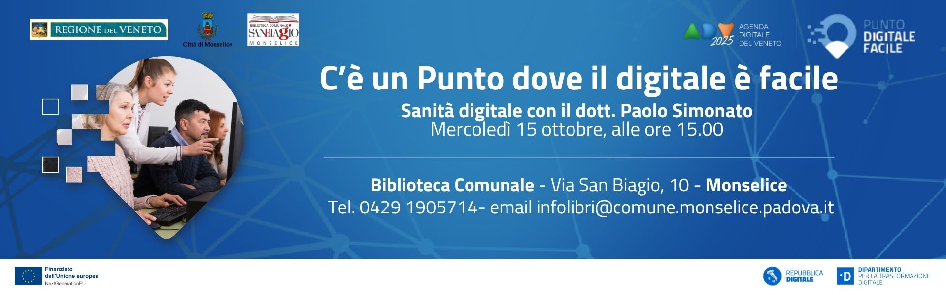 innovazione e salute per tutti alla Biblioteca di Monselice – Comune di Monselice