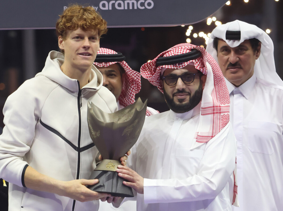 Six Kings Slam, il tabellone: niente bye per Sinner, partirà dai quarti di finale