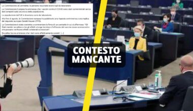 L'UE non ha ammesso che le persone vaccinate erano «topi da laboratorio»