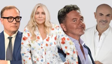 Domenica In, Mara Venier con Tommaso Cerno, Teo Mammucari ed Enzo Miccio